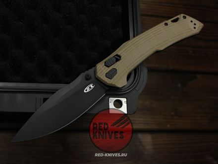 Нож Zero Tolerance 0203 - рукоять Desert, клинок черный