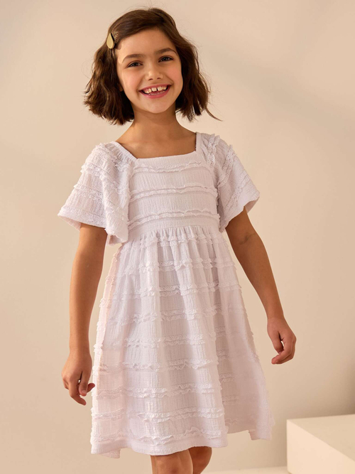 Платье для девочки Next AM3-297, Белый