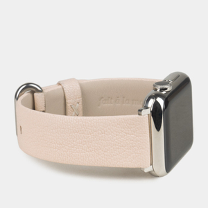 Ремешок для Apple Watch 44/45/46 mm из кожи козы, персикового цвета