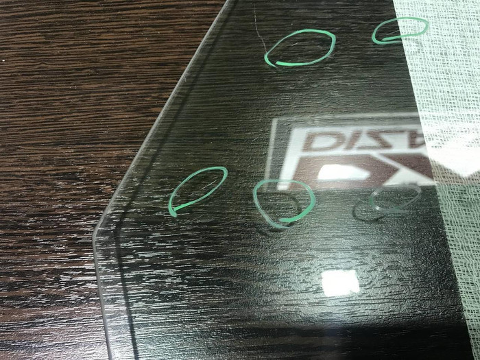 Стекло двери заднее правое VW Polo Sedan (2010-2020)