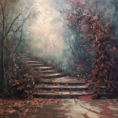 ЛЕСТНИЦА драматик №1 - фон неопреновый