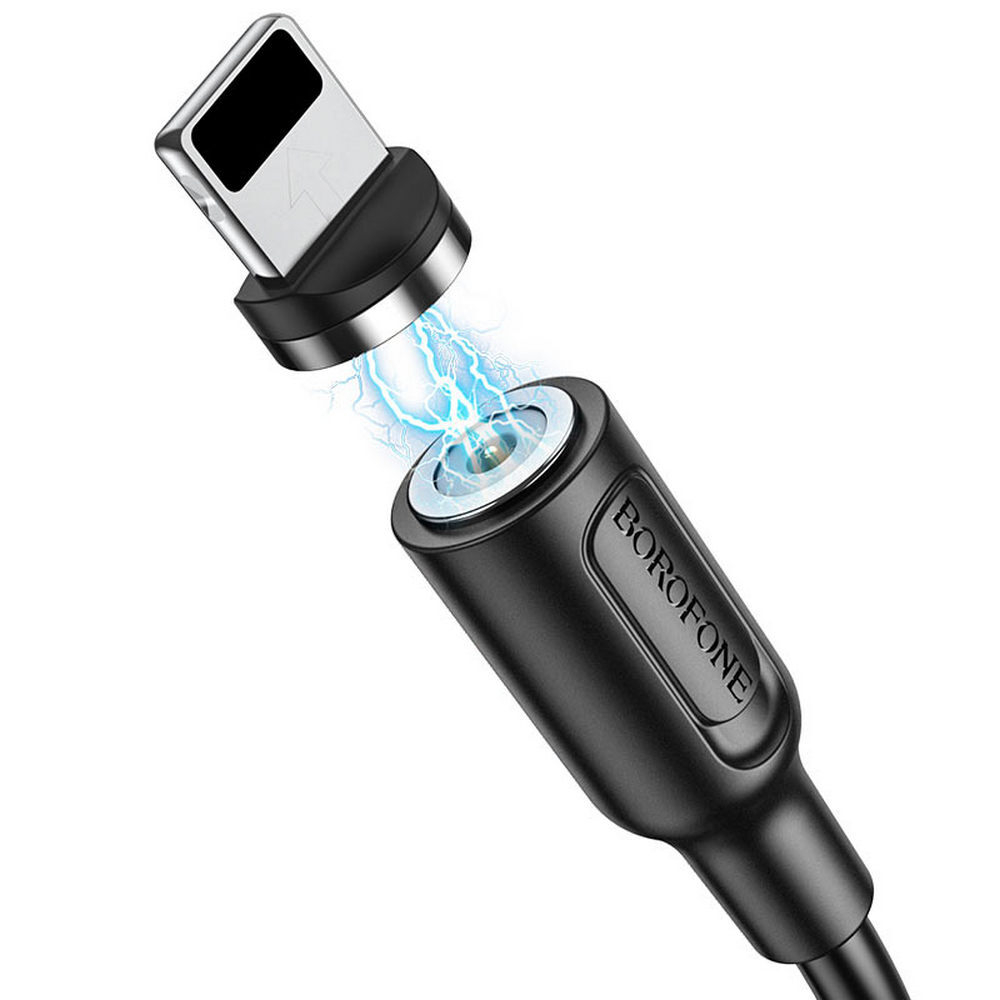 Кабель магнитный USB x Lightning 8Pin -1м. Borofone BX41 (2.4А)