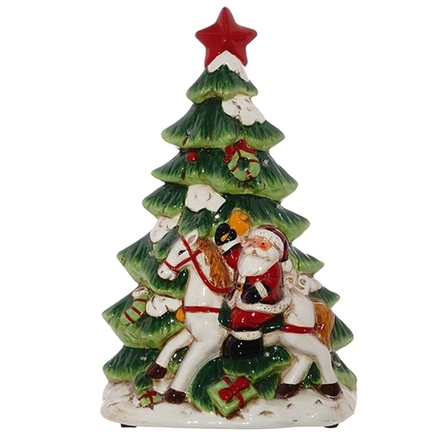 GAEM Фигурка декоративная "Елка" с подсветкой и музыкой, L20 W11,5 H31 см