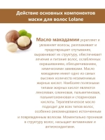 Маска для волос с маслом макадами и биотином