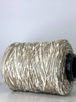 STRIPE - Azeta Filati; 65% хлопок, 35% п/а; 210м/100гр; цвет: молочный, бежевый; S715; МР