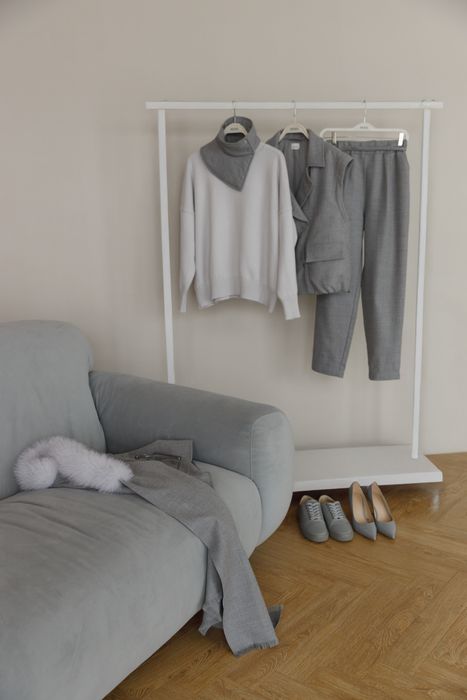 ПАЛАНТИН ГАРЭТ С МЕХОМ СЕРЫЙ