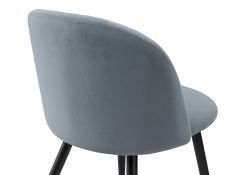 Стул на металлокаркасе Gabi 1 gray / black