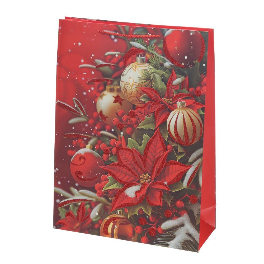 GAEM Пакет подарочный XXL (бумага 210г/м2, блок 12шт), L49 W17 H74 см, 4в.