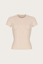 Футболка из вискозного трикотажа