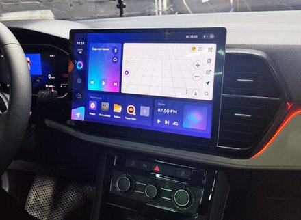 Магнитола для Jetta VS5, VS7 2022+ - Teyes CC3-2K монитор 13", QLED+2K, Android 10, ТОП процессор, 4G SIM-слот, CarPlay