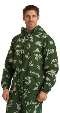 Костюм антимоскитный "Маскхалат-хлопок" кур+бр (Бязь/Березка,КМФ)