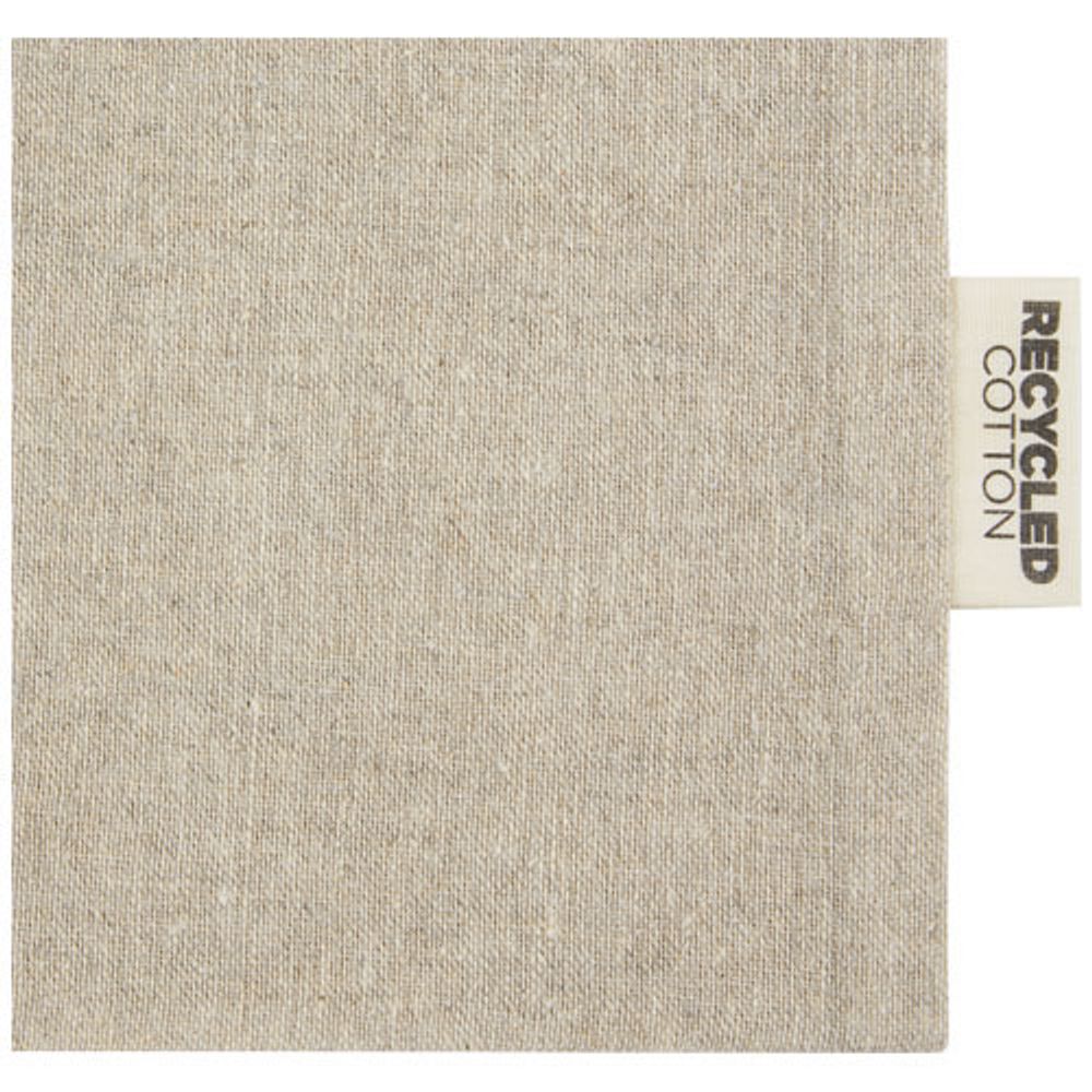 Большая подарочная сумка Pheebs объемом 4 л из хлопка плотностью 150 г/м², переработанного по стандарту GRS