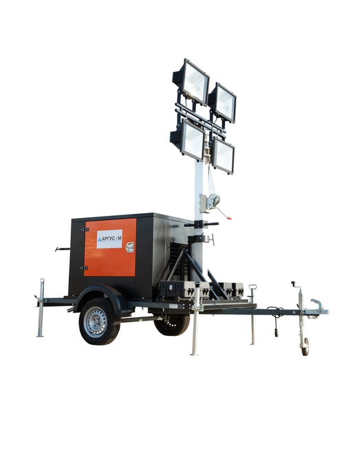 Осветительная мачта Аргус-М Прометей 4X1000 / 9м металлогалоген