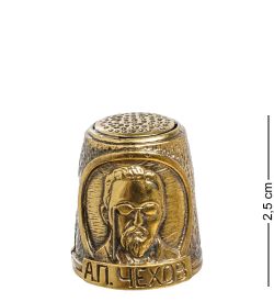 AM-1419 Наперсток «Чехов А.П.» (латунь)