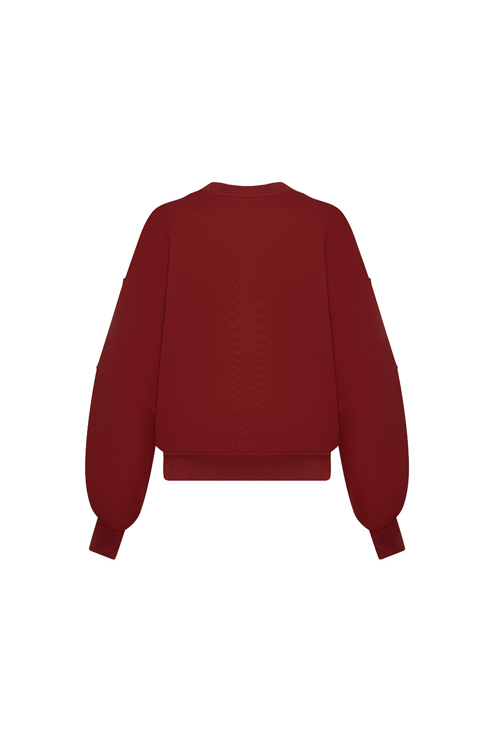 Свитшот с принтом Бордо