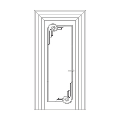 Оформление дверей RODECOR Рамбова 76423AR