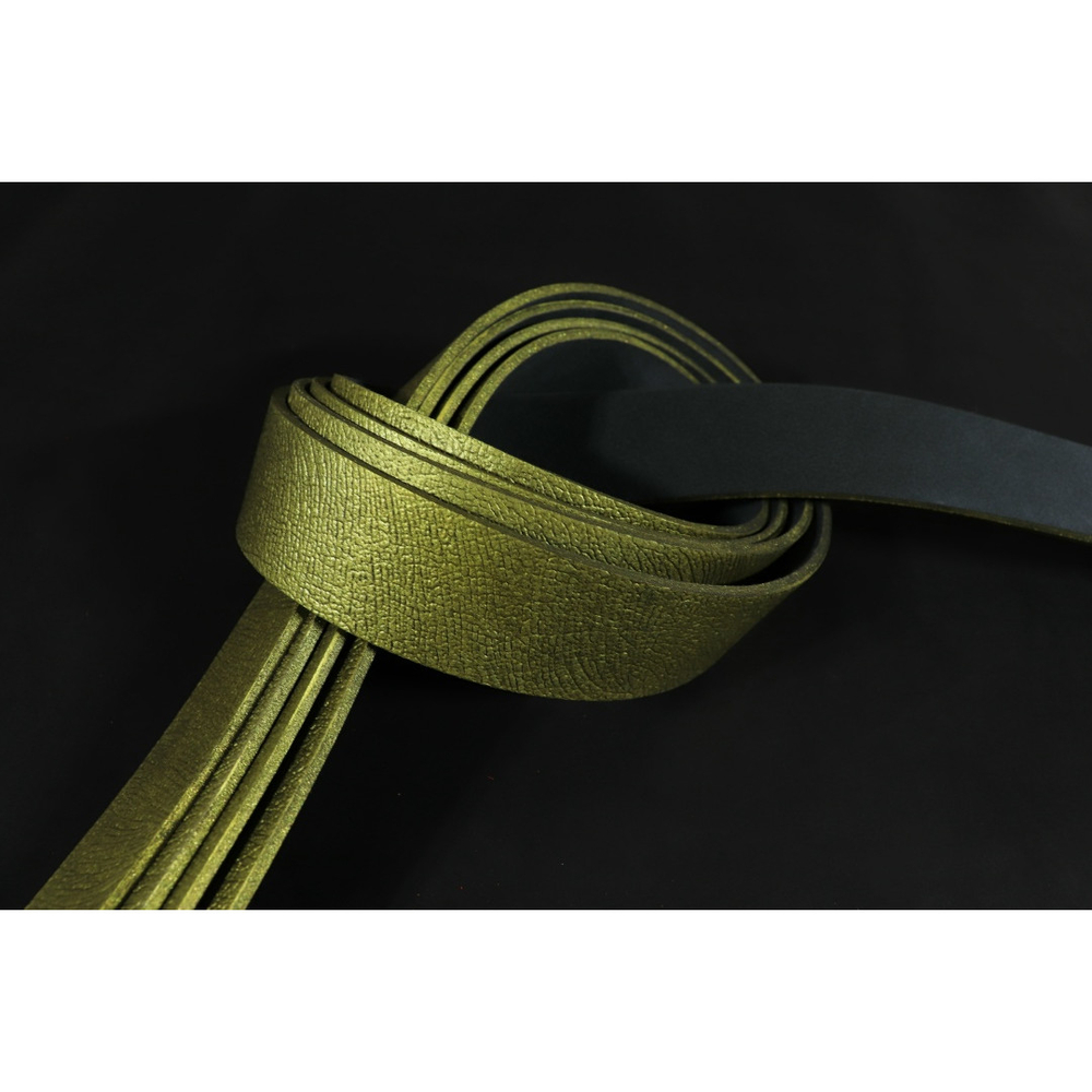 Ременная заготовка Золотая с лицевой отделкой + Плита Слон