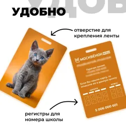 Карта Москвёнок CATS №11 (проход + питание)