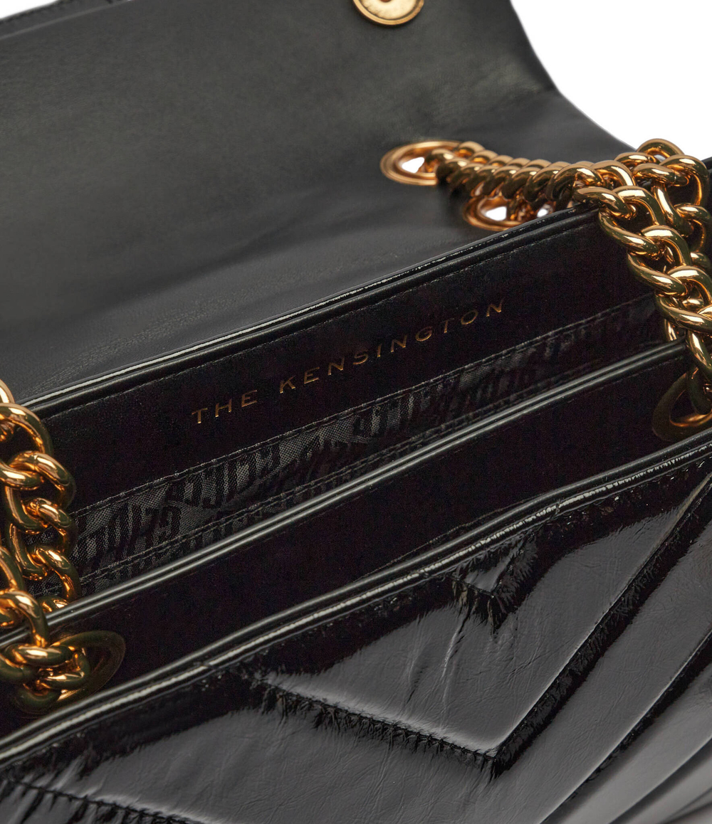Кожаная сумка через плечо KENSINGTON Kurt Geiger - черный(2709600319)