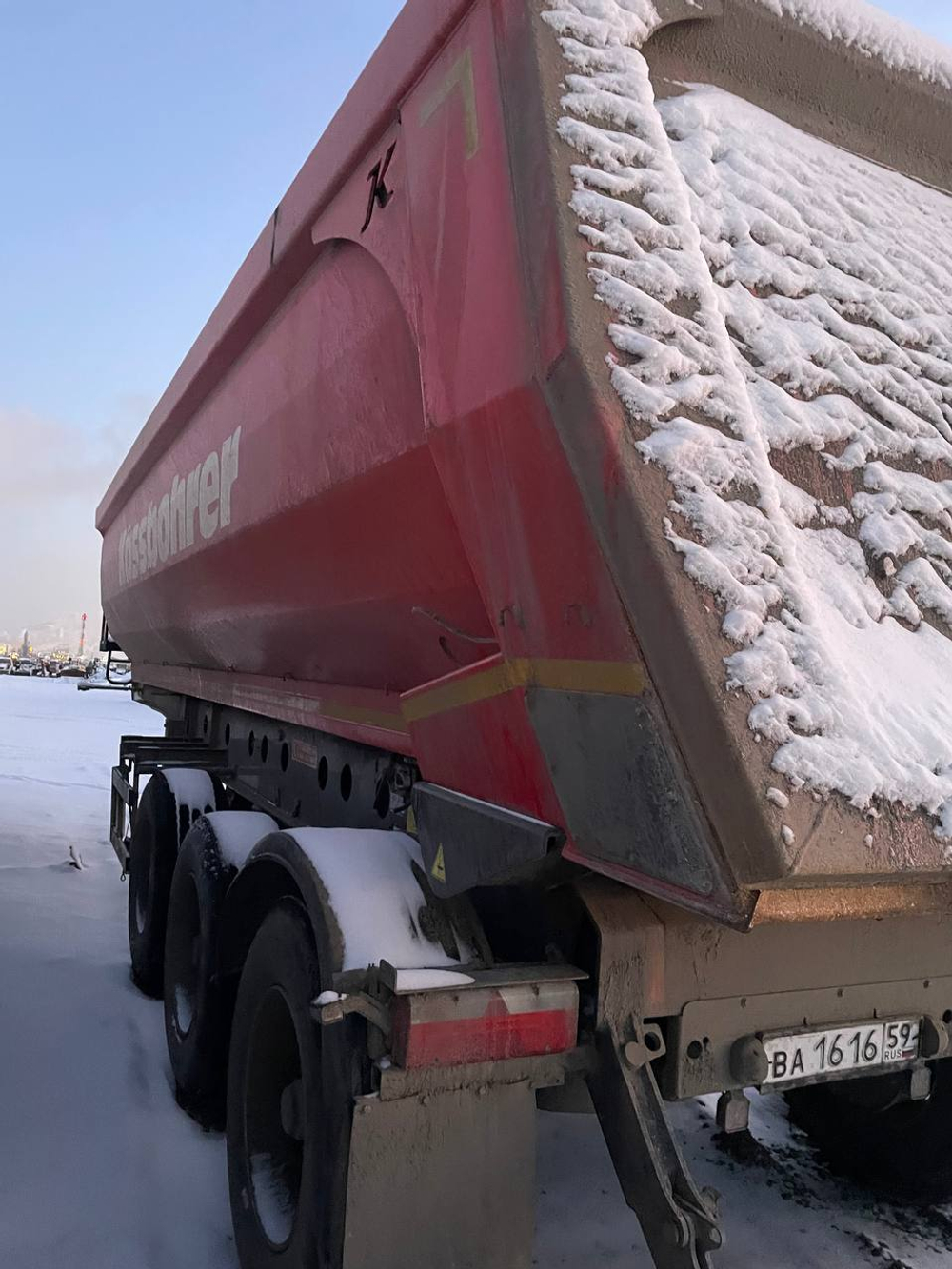 Kassbohrer DL Полуприцеп самосвальный Kassbohrer DL