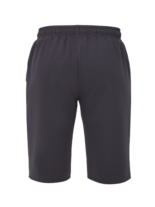 Шорты ПАТЧ КАМО, темно-серый меланж