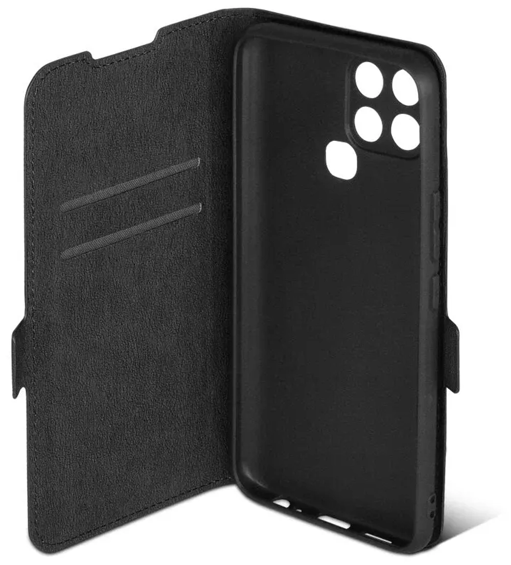 Чехол с флипом для Infinix Smart 6 DF inFlip-06 (black)