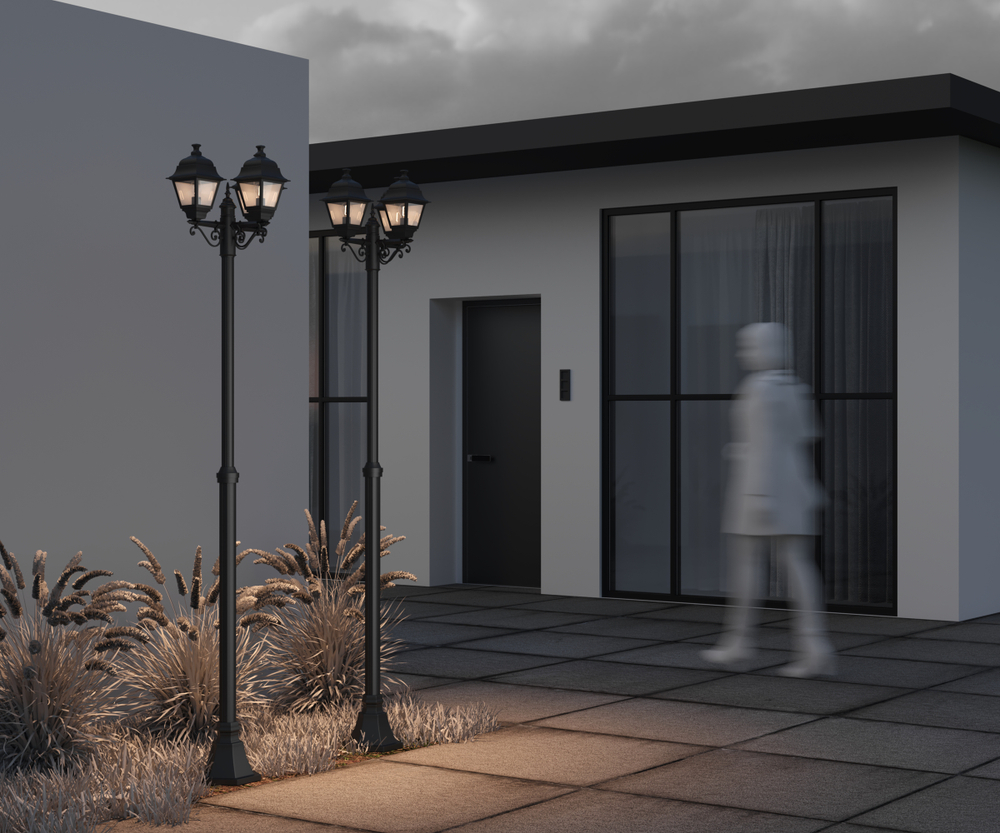 Садово-парковый светильник Outdoor O003FL-03B