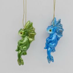 GAEM Изделие декоративное подвесное "Дракон", L4 W3 H11 см, 4в.
