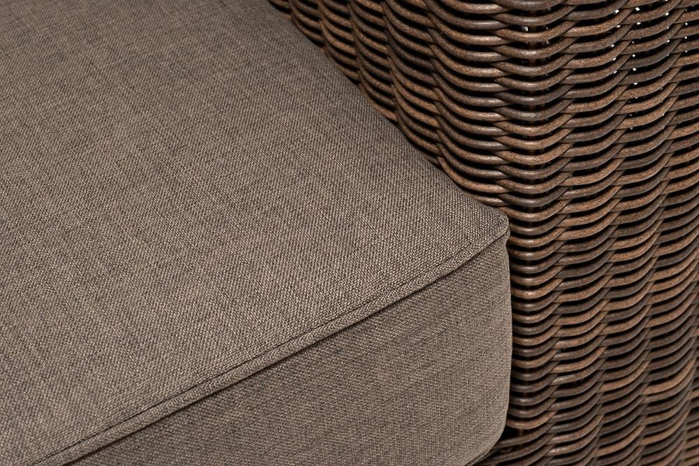 "Боно" лаунж-зона из искусственного ротанга, цвет коричневый