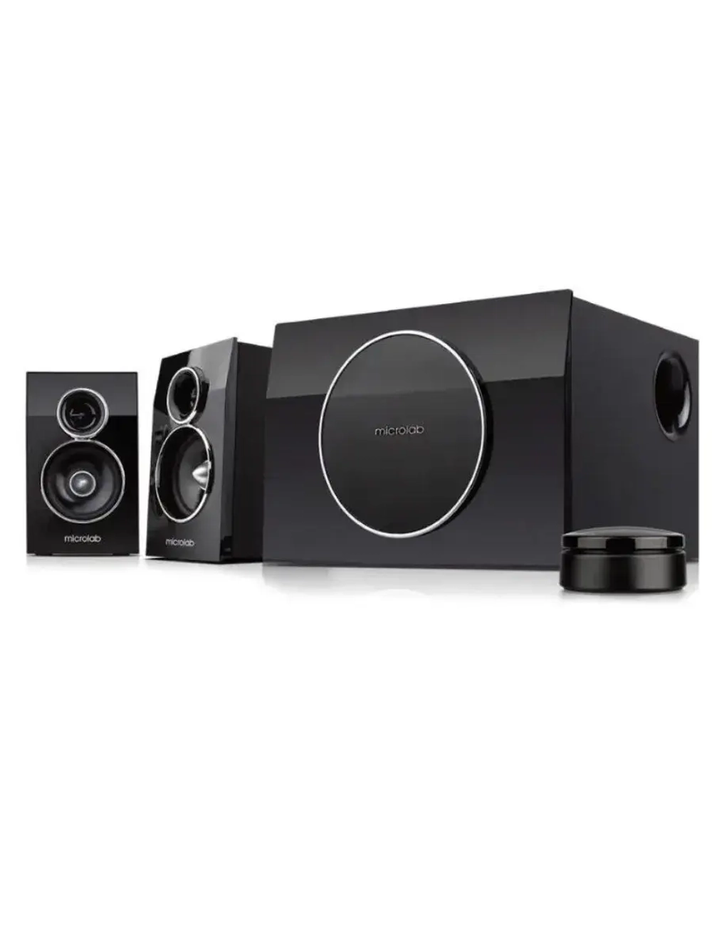 Колонки 2.1 M-310 BLACK 20 Вт, питание от сети 220В
