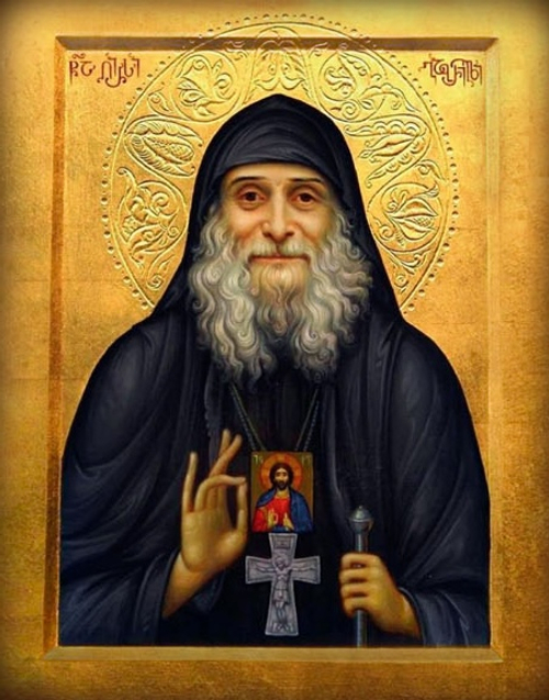 Икона на дереве "Гавриил Ургебадзе"