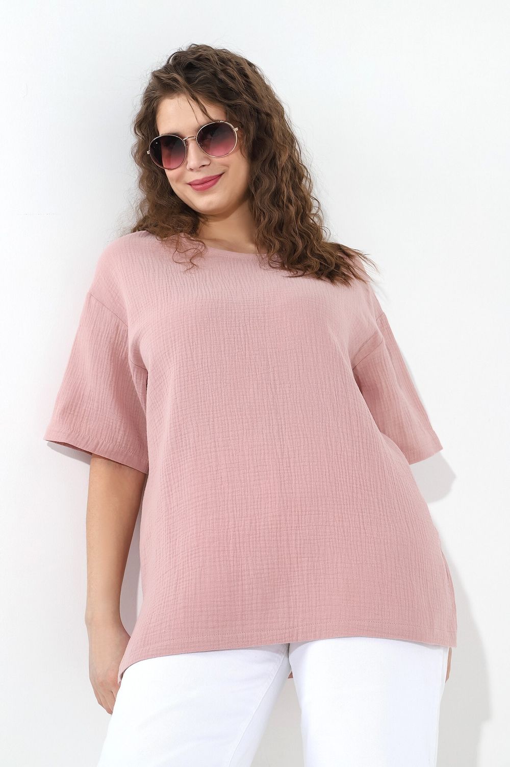 Блузка Виола-1 Виотекс ПУДРОВЫЙ