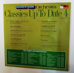 Винтажная виниловая пластинка LP James Last Orchestra Classics Up To Date 4 (Germany 1976)