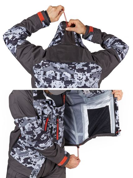 Костюм Norfin PRO DRY 3 CAMO 04 р.XL