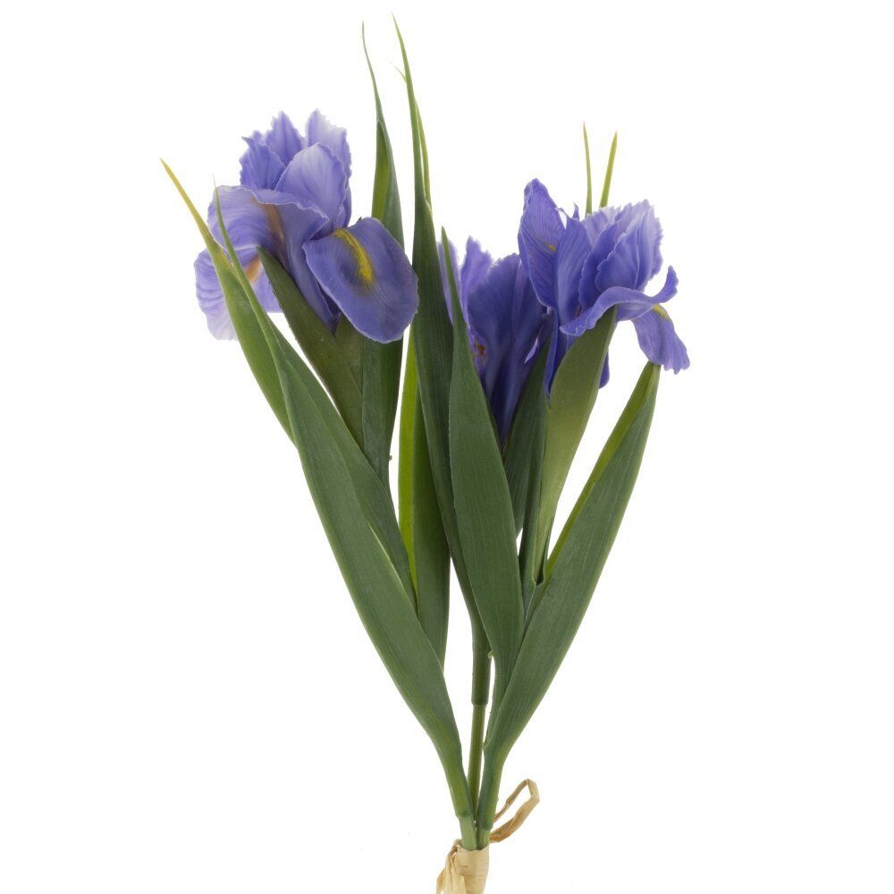 GAEM Цветы искусственные "Букет Ирисов, L13 W8 H39 см