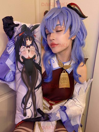 Мини дакимакура Акено Химэдзима из Старшая школа DxD арт. M0231, 60х20 см