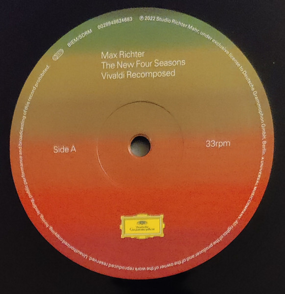 Max Richter / The New Four Seasons Vivaldi  Recomposed (LP)
