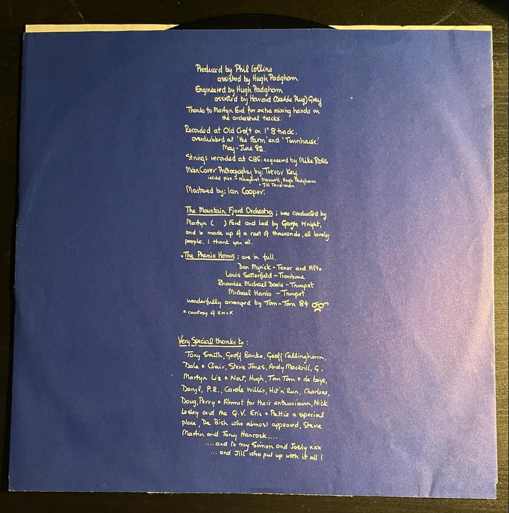 Phil Collins- Hello, I Must Be Going! (США 1982г.)