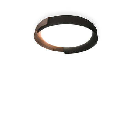 Ceiling design lamp Hutaomu by Ligth Room (Black)