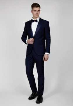 Мужской смокинг (синий) А46