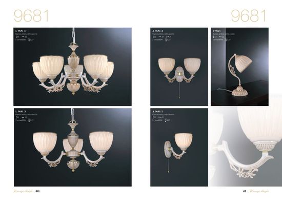 Двухламповое бра Reccagni Angelo A.9681/2