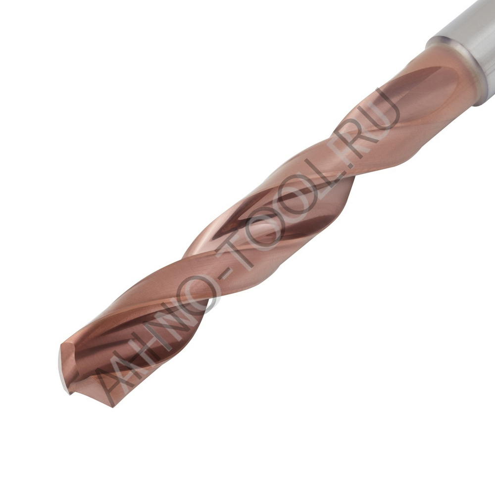 Сверло  8.6мм  твердосплавное 5D без подвода СОЖ. SP-X800050860 VHM AHNO по стали, чугуну, нерж. и ж