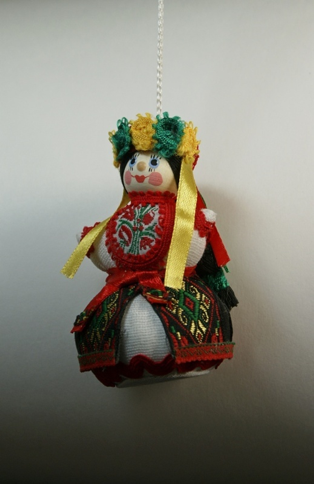 Кукла-подвеска сувенирная Потешного промысла в украинском костюме