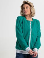 Бомбер Аланис (изумрудный) Б15407-7М LT Collection