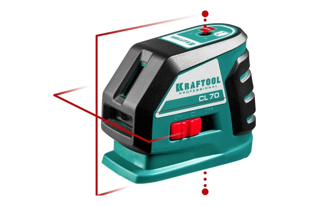 KRAFTOOL  CL-70 #2, Лазерный нивелир (34660-2)