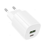 Зарядное устройство PD20W+QC3.0 Borofone BA104A (white)