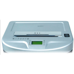 Шредер Bulros 830С, 2x10мм, чёрный/серебро