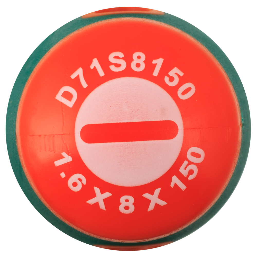 D71S8150 Отвертка стержневая шлицевая ANTI-SLIP GRIP, SL8.0х150 мм