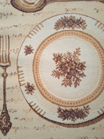 Декоративная гобеленовая салфетка Столовые приборы 32х32