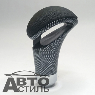 Ручка КПП  декоративная "Coolpart"- AC-141CRBBL - Carbon-Black